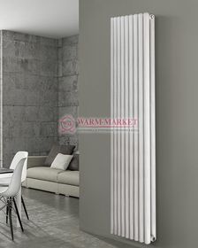 Вертикальный трубчатый радиатор KZTO Garmonia C25 V2 высотой 2047 мм напольного исполнения