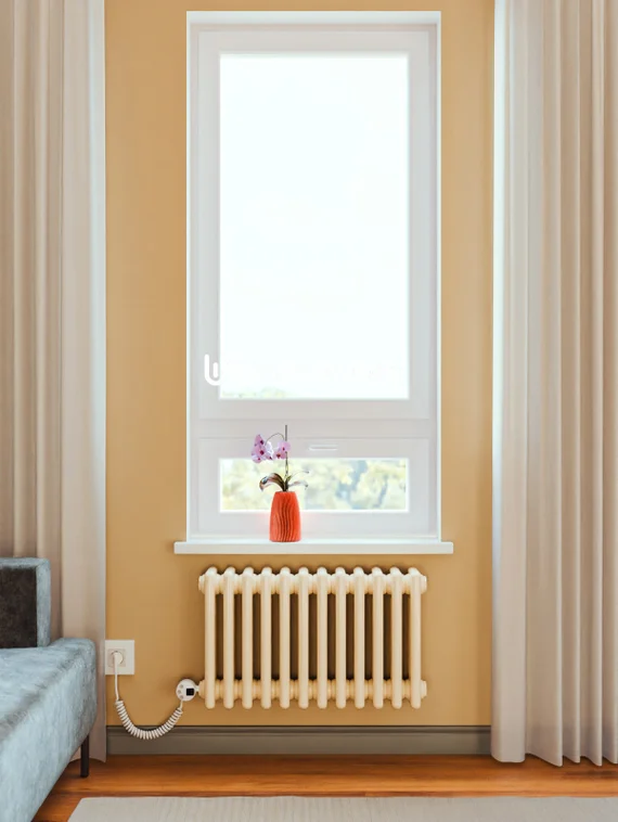 Bareng Softy Electric 3037 - электрический трехтрубный трубчатый радиатор высотой 370мм