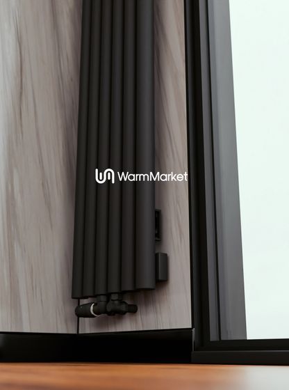 Bareng Monte V 1750 - вертикальный трубчатый радиатор высотой 1750 мм, нижнее центральное подключение