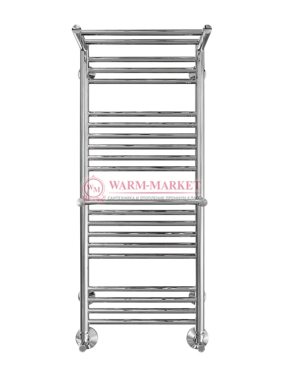 Аврора П20-2 - водяной полотенцесушитель с двумя полками, нижнее подключение
