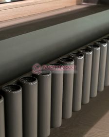 Трубчатый радиатор KZTO Garmonia V1 высотой 200 мм напольного исполнения