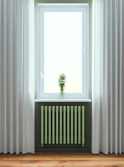 Bareng Select V 600 - вертикальный трубчатый радиатор высотой 600 мм, нижнее разнесенное подключение