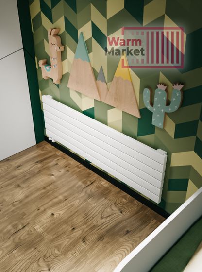 Axxinot Adero 30х60 Z - горизонтальный водяной радиатор шириной 1250 мм, 7 секций