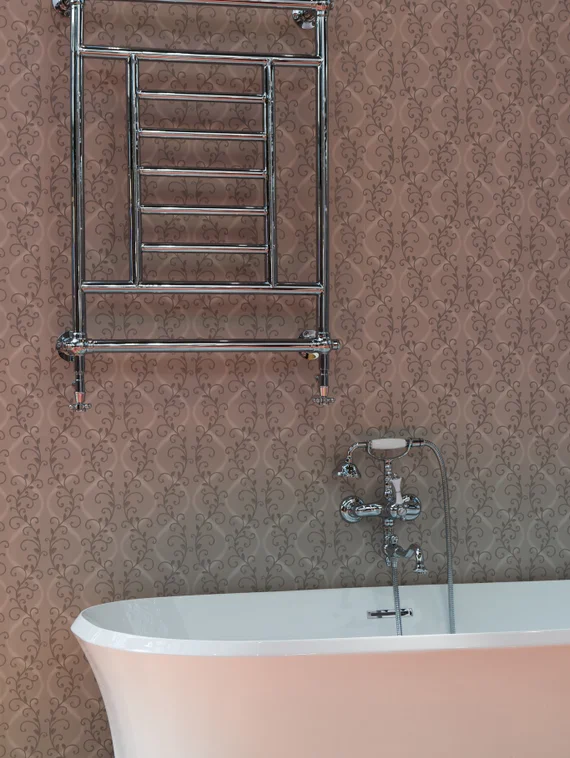 Cezares Salerno Gold - классический полотенцесушитель в стиле ретро