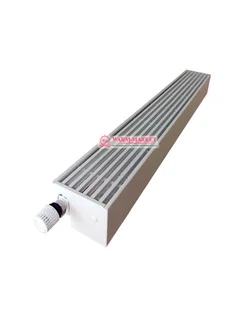 Напольный конвектор KZTO Radiator Элегант Мини 130х130, 2 теплообменника