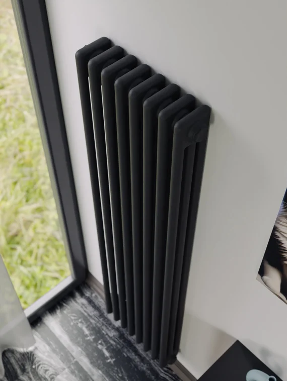 Bronto Pipe 3100 - трехтрубный трубчатый радиатор высотой 1000 мм, нижнее подключение