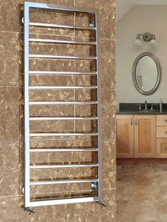 Corsa - водяной дизайн полотенцесушитель с квадратными и круглыми формами