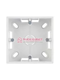 Коробка пластиковая для монтажа термостата RDF-310