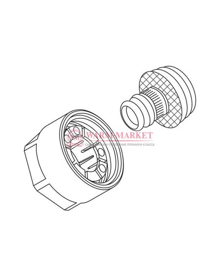 Резьбозажимное соединение REHAU stabil 20x2,9xG3/4
