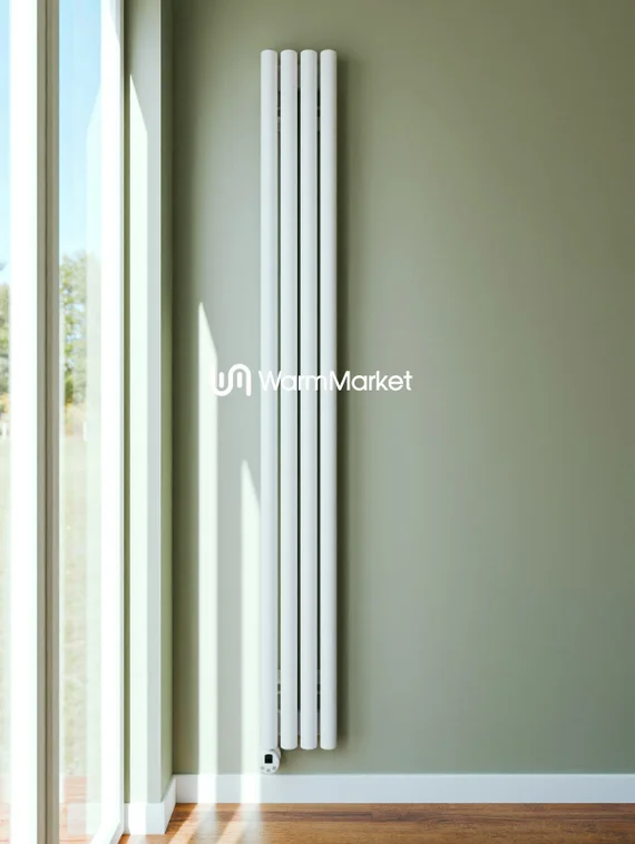 Bareng Monte VE 1750 - вертикальный электрический трубчатый радиатор высотой 1750 мм