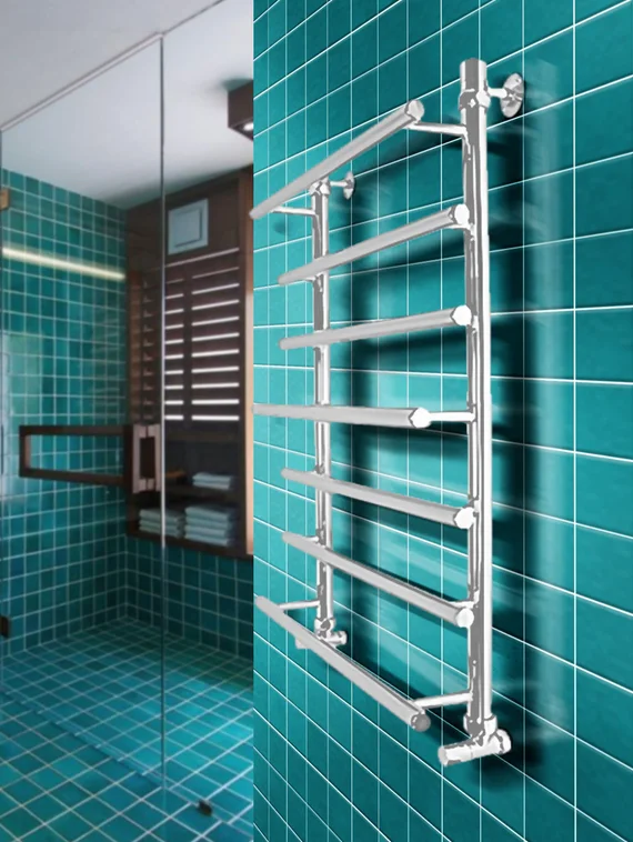 Liticia E - электрический полотенцесушитель с чередующимися разноуровневыми перекладинами