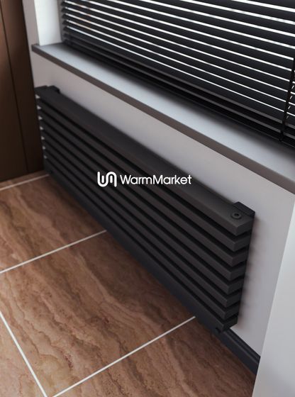 Bareng Select Z 2000 - горизонтальный трубчатый радиатор шириной 2000 мм, нижнее разнесенное подключение