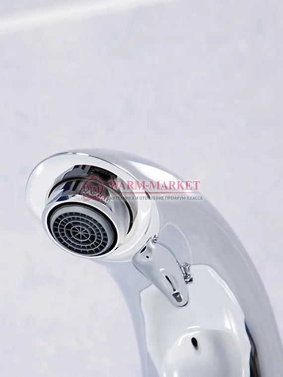 Сенсорный смеситель для умывальника черный Rossel 2813-Bl