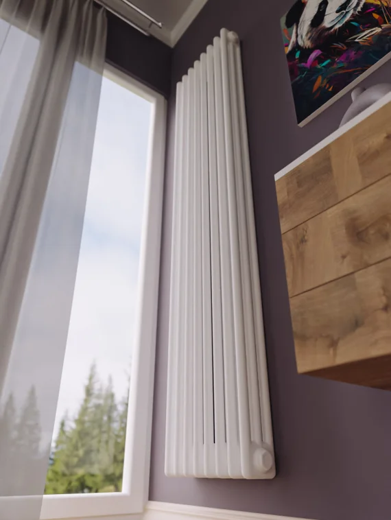 Bronto Pipe 3170 - трехтрубный трубчатый радиатор высотой 1700 мм, нижнее подключение