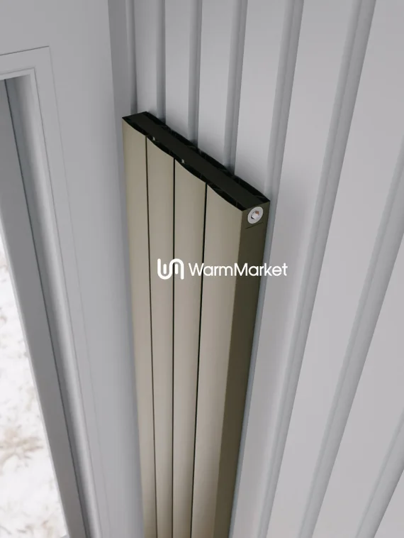 Axxinot Barkas V 1800 - вертикальный алюминиевый радиатор высотой 1830 мм