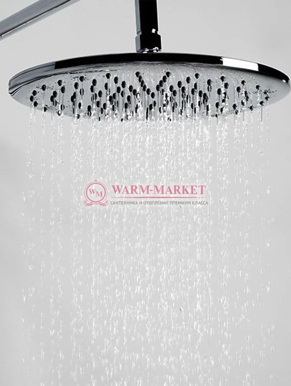 Душевой комплект с термостатическим смесителем черный A13302-Bl Thermo