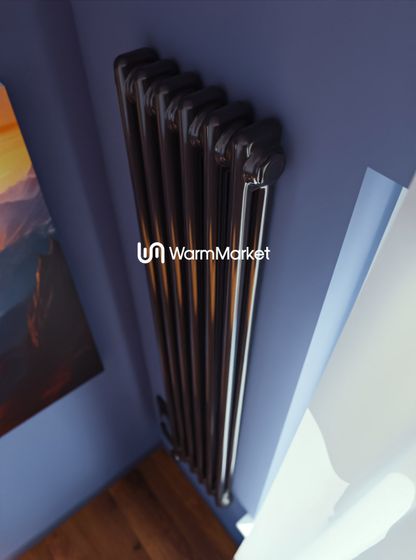 Bareng Softy Electric 2150 - электрический вертикальный двухтрубный трубчатый радиатор высотой 1500 мм