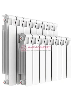 Rifar Monolit 300 - биметаллический радиатор с боковым подключением