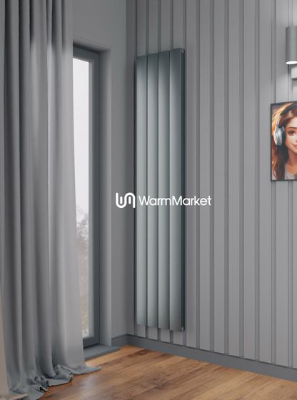 Axxinot Barkas V 1500 - вертикальный алюминиевый радиатор высотой 1530 мм