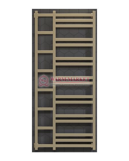 Quadro-21 - водяной дизайнерский полотенцесушитель из нержавеющей стали