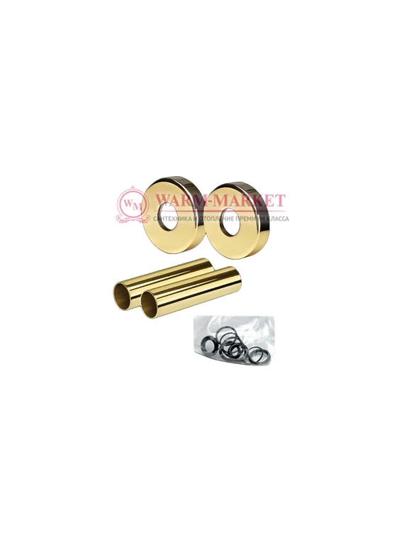 Декоративный комплект покрытия труб Circle, золото