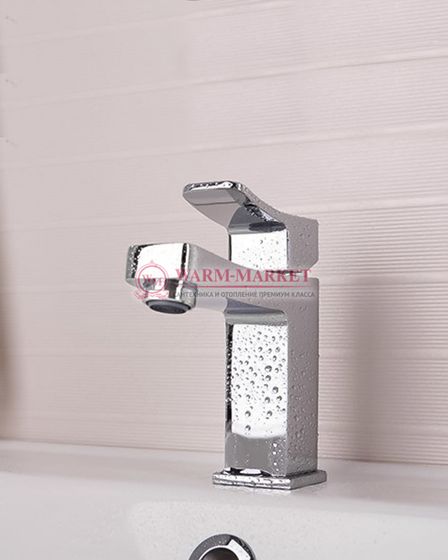 Смеситель для умывальника черный Aller 1064-Bl