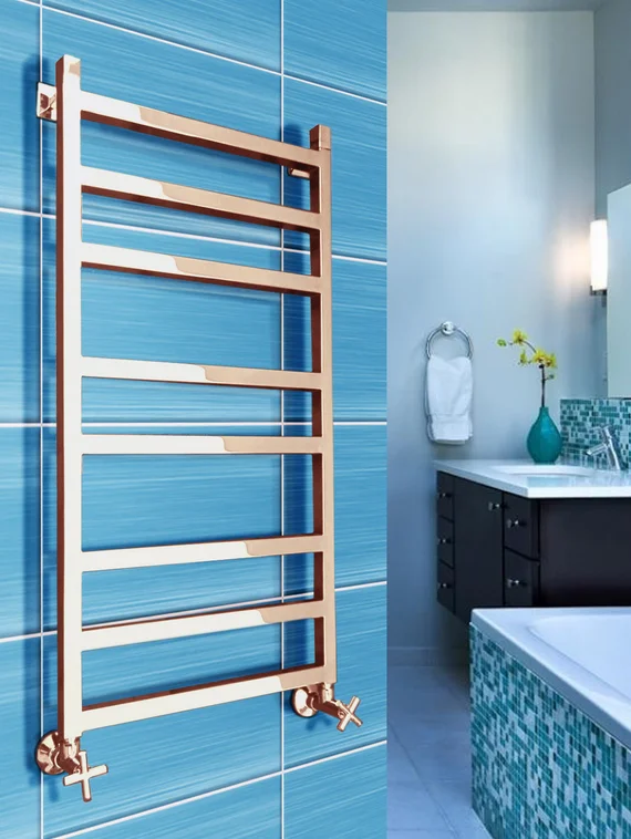 Ancona - электрический дизайн полотенцесушитель квадратной формы