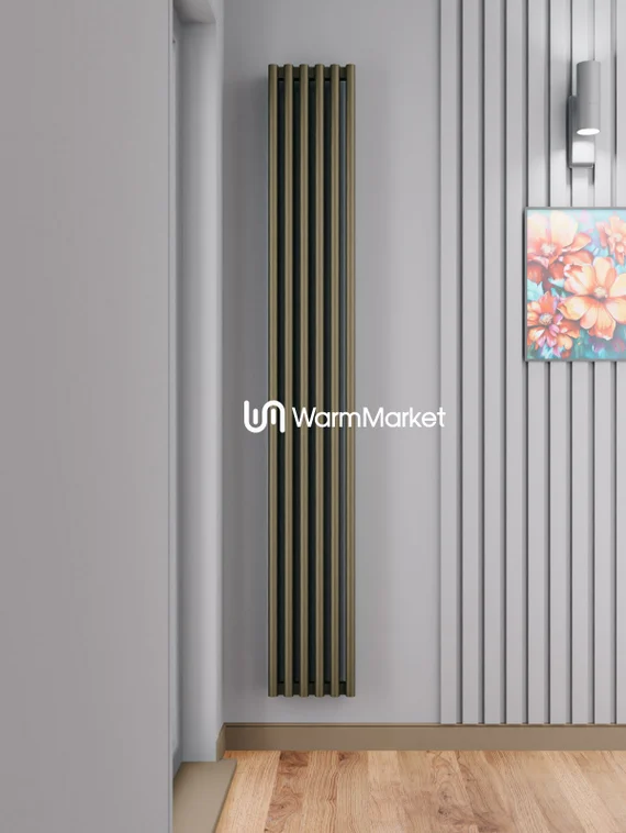 Axxinot Bramer V 1500 - вертикальный алюминиевый радиатор высотой 1530 мм