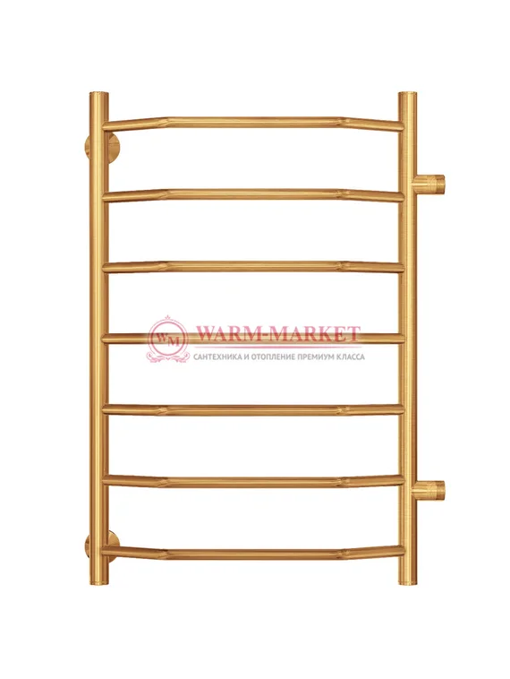 Виктория П7 - водяной полотенцесушитель, боковое подключение