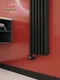 Axxinot Cardea 60х30 VE - вертикальный электрический радиатор высотой 1250 мм, 10 секций