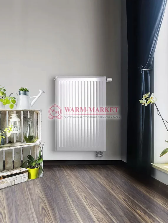 Радиатор панельный Royal Thermo Ventil Compact 21 Bianco Traffico с нижним подключением