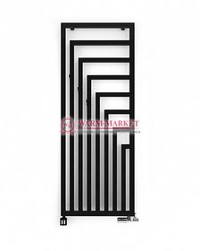 Angus V INOX  - водяной или электрический дизайн-радиатор для ванной комнаты