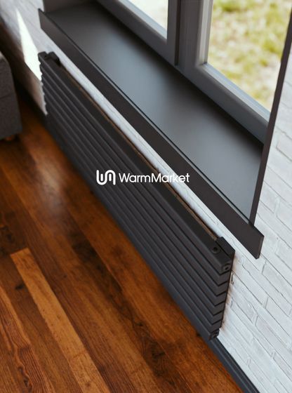 Bareng Tipe Z 2000 - горизонтальный трубчатый радиатор шириной 2000 мм, нижнее левое подключение