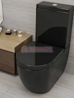 Унитаз Nilo 2301 nero черный глянцевый