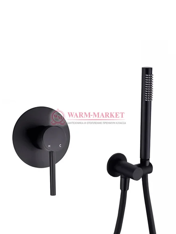 Комплект для душа Warmer Black Line 115101