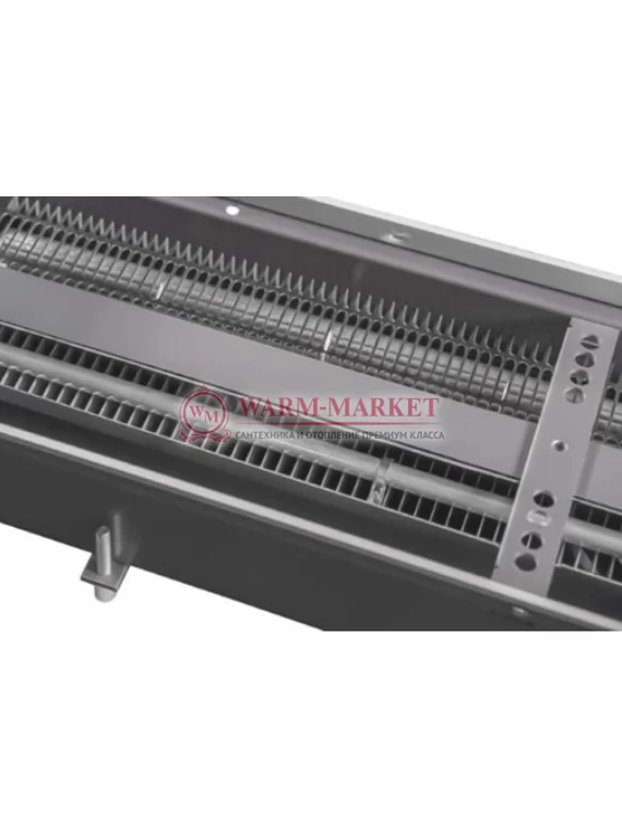 Внутрипольный конвектор Katherm QE с электрическим нагревательным элементом