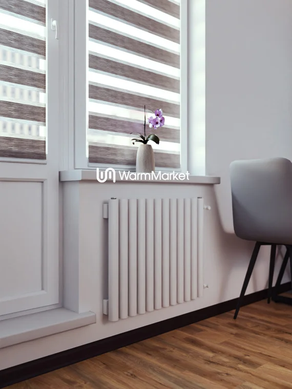 Bareng Monte V 600 - вертикальный трубчатый радиатор высотой 600 мм, боковое подключение