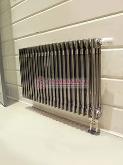 Радиатор Zehnder Completto Technoline 2056 №V001 TL в цвете прозрачный лак с нижним подключением