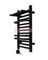 Полотенцесушитель электрический Solent Roure SR-019 400х650 П14 черный