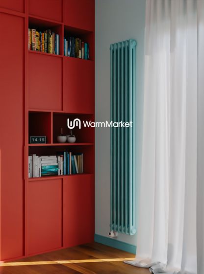 Bareng Softy Electric 2180 - электрический вертикальный двухтрубный трубчатый радиатор высотой 1800 мм