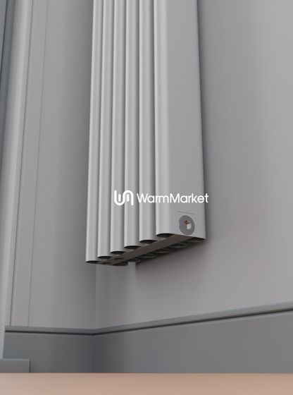 Axxinot Bramer V 1500 - вертикальный алюминиевый радиатор высотой 1530 мм