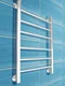 Classic - водяной полотенцесушитель с квадратными вертикалями белый