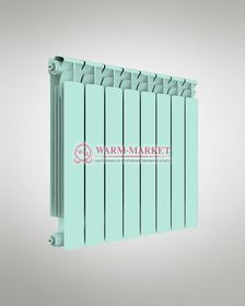 Rifar Alp Ral 500 - цветной биметаллический радиатор с боковым подключением