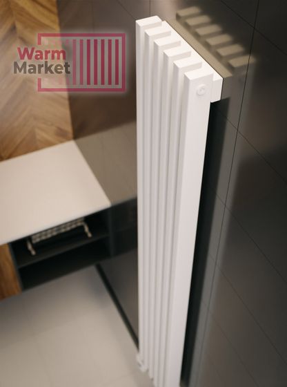 Axxinot Cardea 60х30 VE - вертикальный электрический радиатор высотой 1250 мм, 10 секций