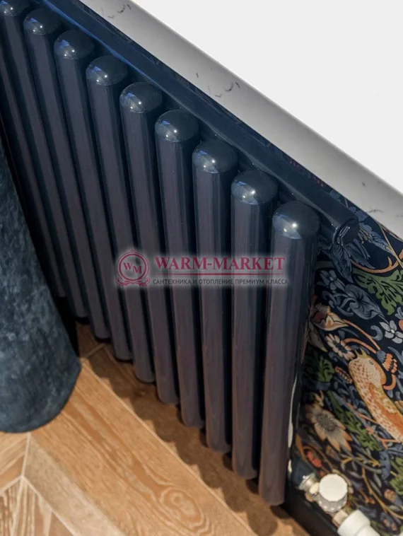 Трубчатый радиатор KZTO Garmonia C40 V1 высотой 357 мм