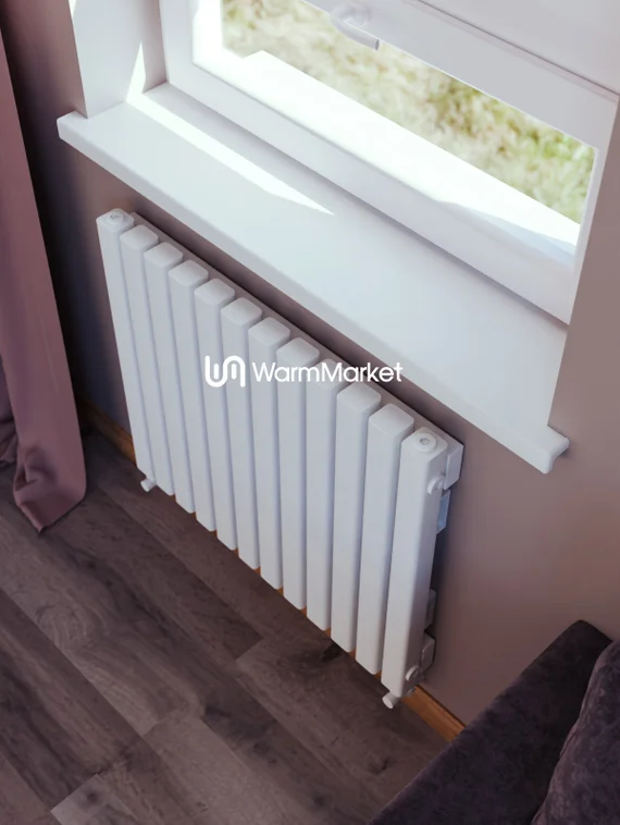 Bareng Tipe V 700 - вертикальный трубчатый радиатор высотой 700 мм, нижнее разнесенное подключение