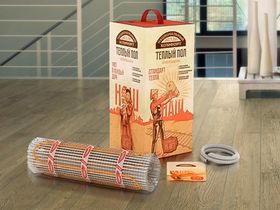 Мат нагревательный "Национальный комфорт" 2НК Мастер с терморегулятором