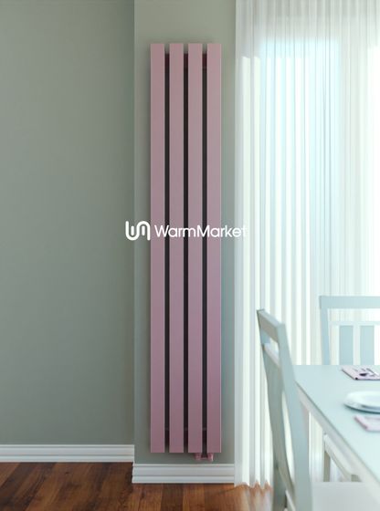 Bareng Livian V 2500 - вертикальный трубчатый радиатор высотой 2500 мм, нижнее правое подключение