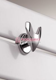 Крючок v-образный для полотенцесушителей и радиаторов хромированный.