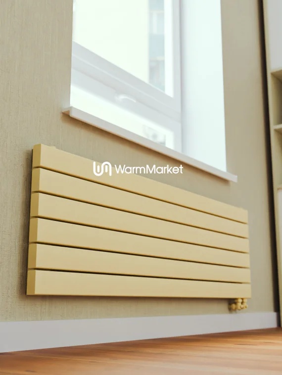 Bareng Temper Z 600 - горизонтальный трубчатый радиатор шириной 600 мм, нижнее правое подключение